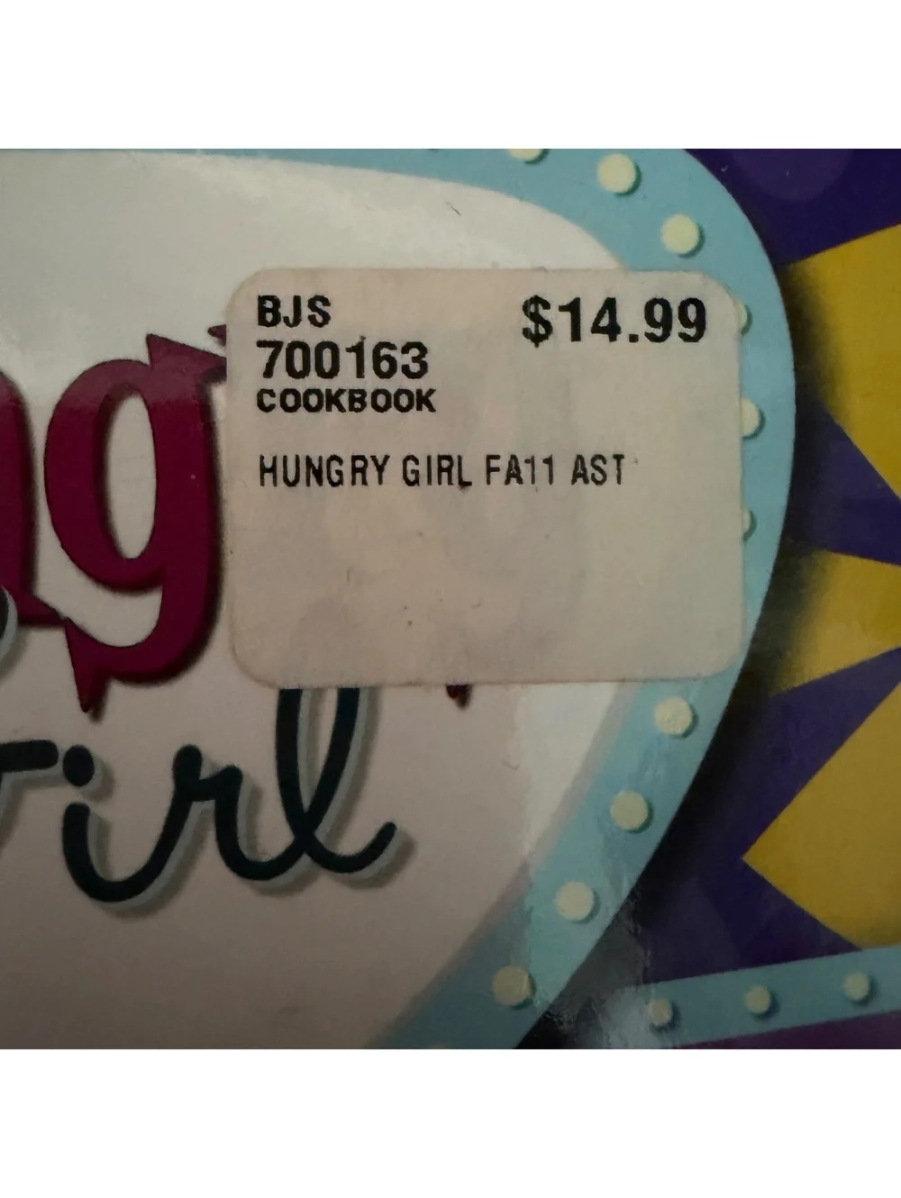Hungry Girl 1-2-3 Cookbook by Lisa Lillien